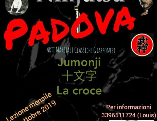 Ninjutsu Padova – Lezione mensile – Jumonji – La croce